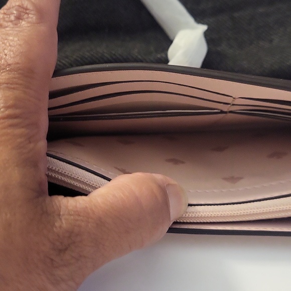 NWT Kate Spade wallet on a string Burgundy in color. - Picture 4 of 4